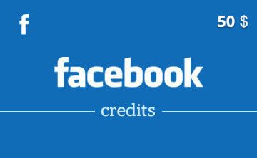 Подарочная карта Facebook Credits 50 долларов US-регион - gift card Подарочная карта Facebook Credits 50 долл. US-регион - gift card в интернет-магазине подарочных карт PlanetCards