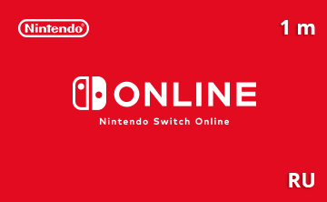 Подарочная карта Nintendo Switch Online 1 мес. RU-регион - gift card Nintendo Switch Online 1 мес. RU-регион - gift card в интернет-магазине подарочных карт PlanetCards