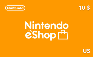 Подарочная карта Nintendo eShop 10 долларов US-регион — gift card Подарочная карта Nintendo eShop 10 долл. US-регион — gift card в интернет-магазине подарочных карт PlanetCards