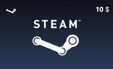 Подарочная карта Steam 10 долларов Любой регион - gift card Подарочная карта Steam 10 долл. Любой регион - gift card в интернет-магазине подарочных карт PlanetCards